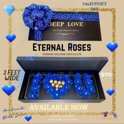 Eternal Rose Bouquet Valentines Day