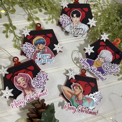 Handmade Saja Boys Christmas Ornament 