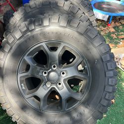 Jeep Wheels And Tires Bf goodrich  OBO
