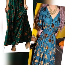 Maxi Velvet Dress 