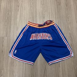 Golden State Warriors Just Don Shorts