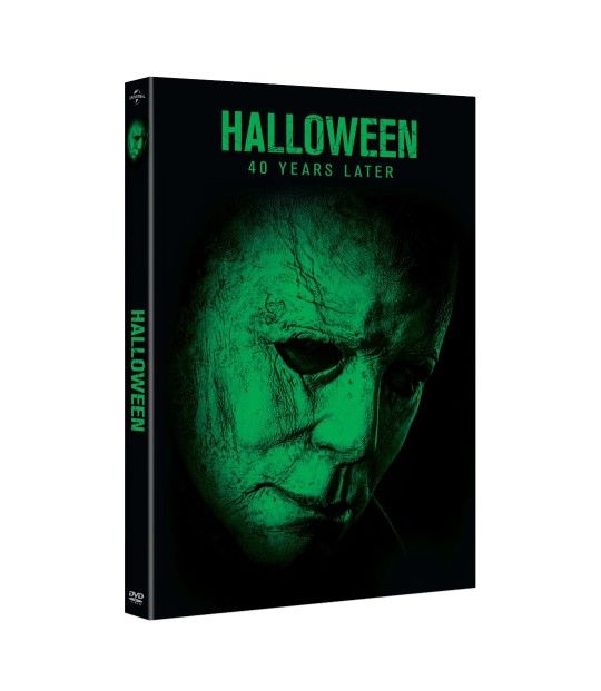 Halloween 40 Years Later (DVD, 2018) Limited Edition Glow In The Dark Slipcover. Very Good Condition. This image shows the "Halloween (2018) Limited E