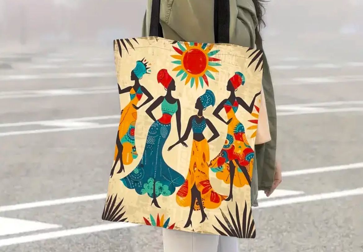 African Bag 12x11’ Canvas Bag