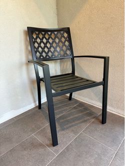 8 new outdoor chair $60 each