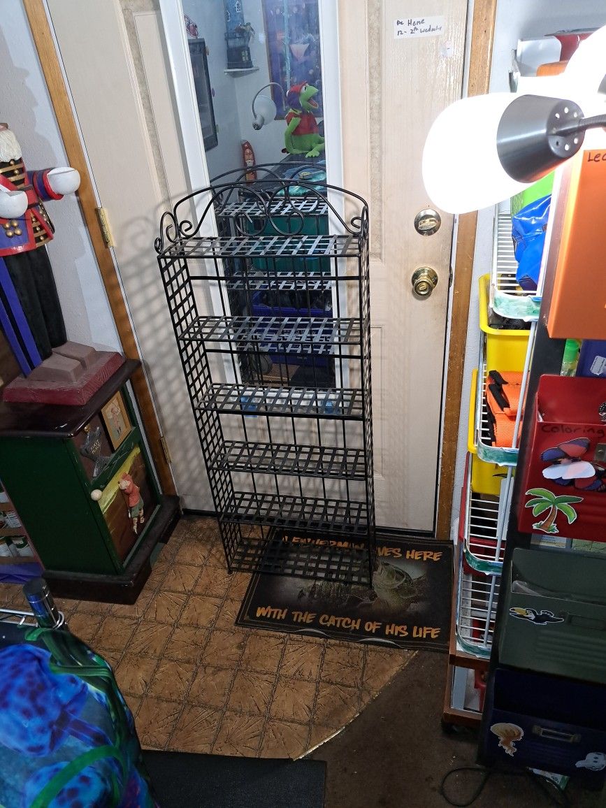 Metal DVD Rack/ Shelf