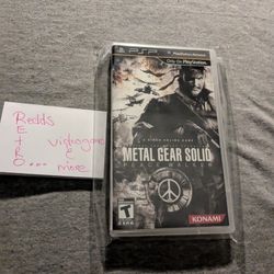 Metal Gear Solid: Peace Walker PSP PlayStation Portable 