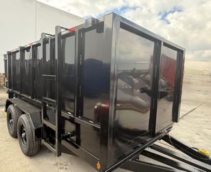 Bran New Hydraulic Dump Trailer with Smooth Walls 