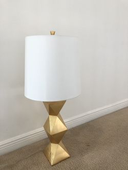 Lamps plus Ripley gold modern table lamp