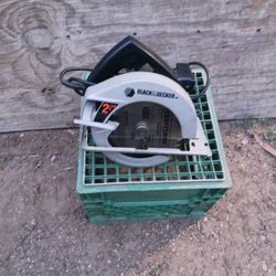 Black And Decker Electric Saw For $25
