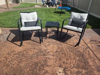 3 piece patio set