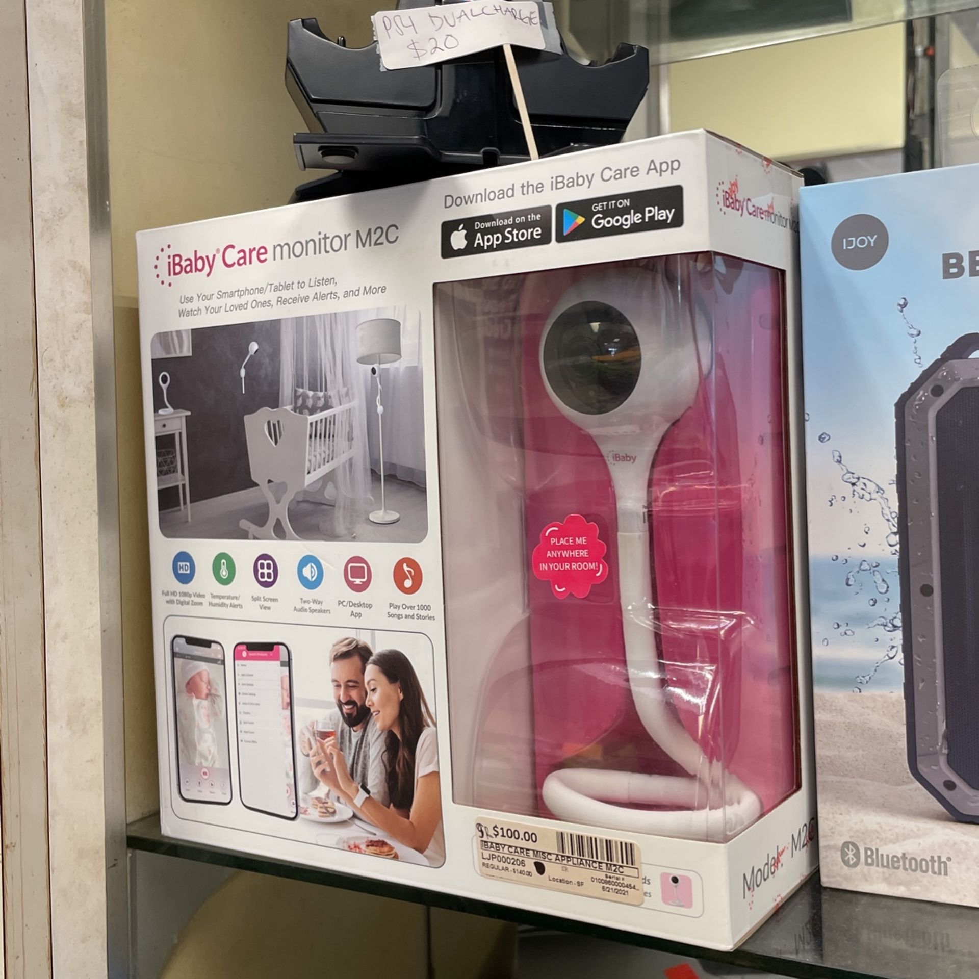 M2c Pro Ibaby Care M2c Baby Monitor With Camera Wall Mount IBaby