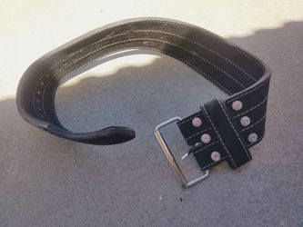 Suede weightlifter belt  Size S3 buckle