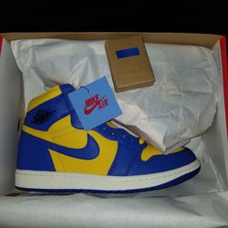 Jordan 1 "Reverse Laney"  (W)