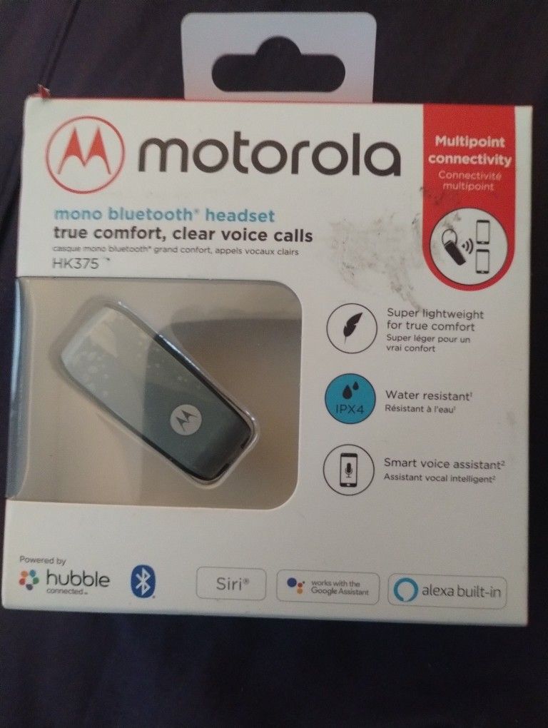 Motorola Bluetooth Headset - New