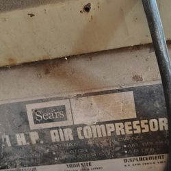 SEARS air Compressor
