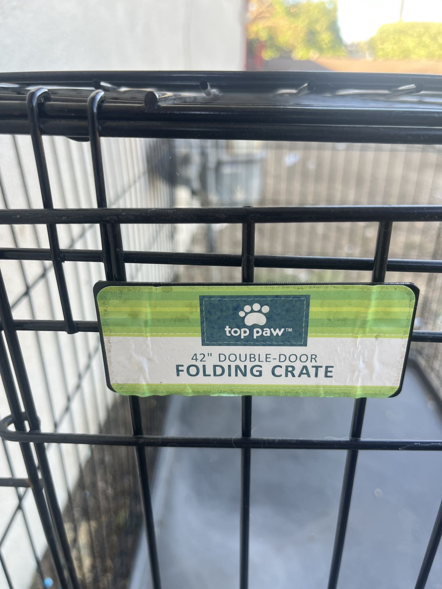 Doable Fore Folding Dog Cage