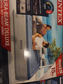 Queen air mattress used 5 days
