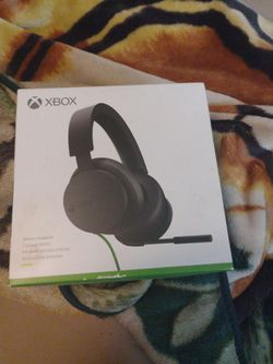Xbox stereo headset wired. Asking for $40.
