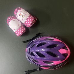 Safety Helmet And Knee pads