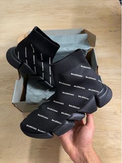 Balenciaga Letter Print Speed Runner