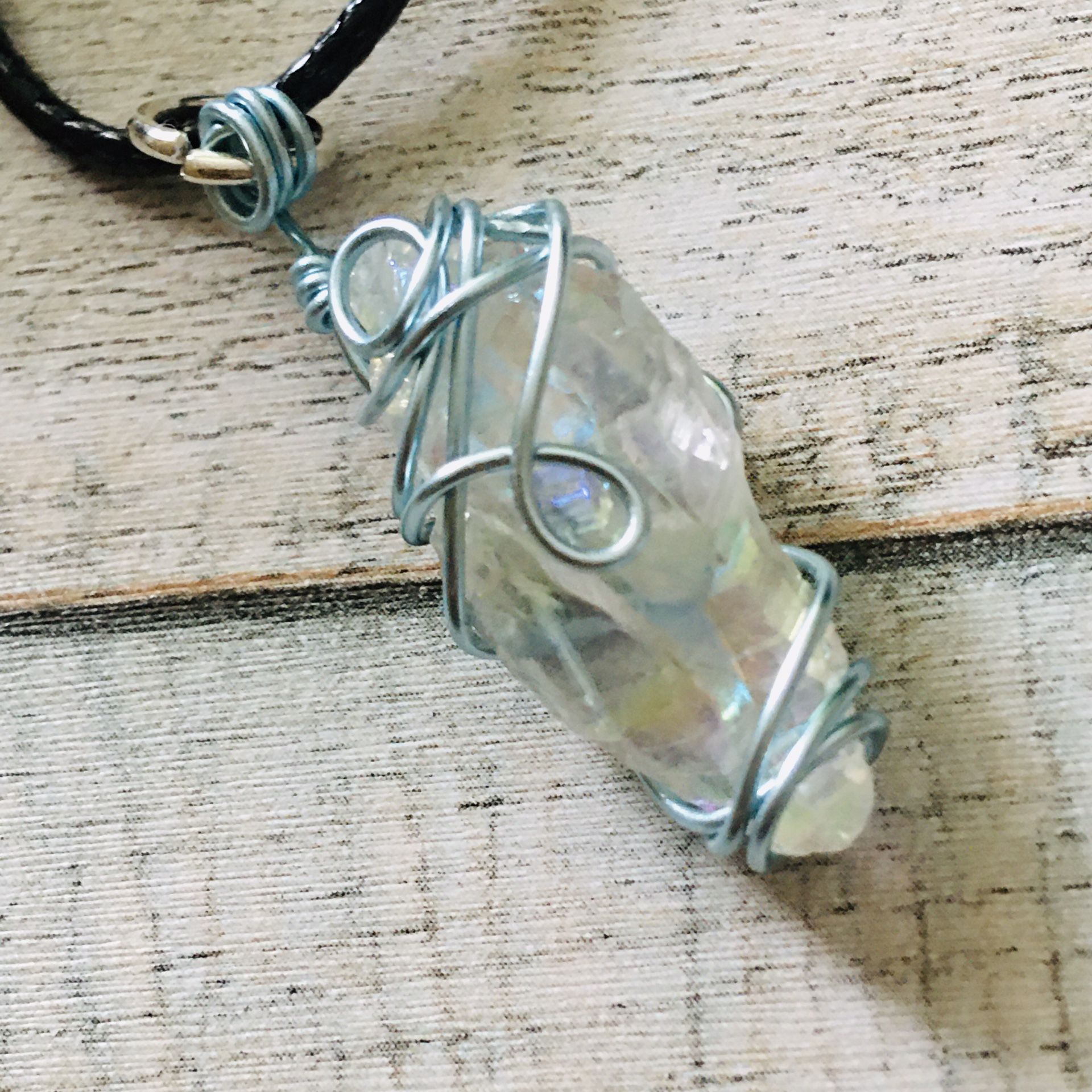 Quartz Crystal Wire Wrapped 