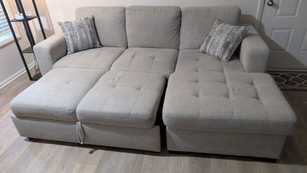 Geneva Sleeper Sectional - LAF