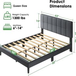 Queen Bed Frame..BRAND NEW..CAN DELIVER 