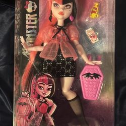 Monster High Draculaura Dolls – Regular & Creepover – New in Box Bundle