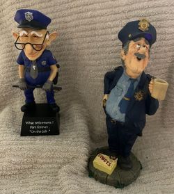Old police man tchotchke Old policeman tchotchke