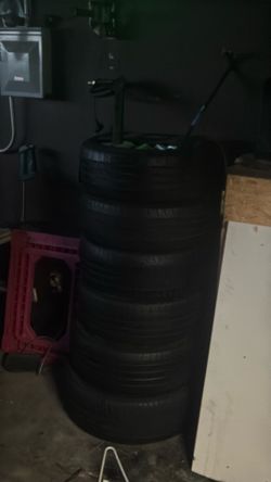 Different size tires some new some used