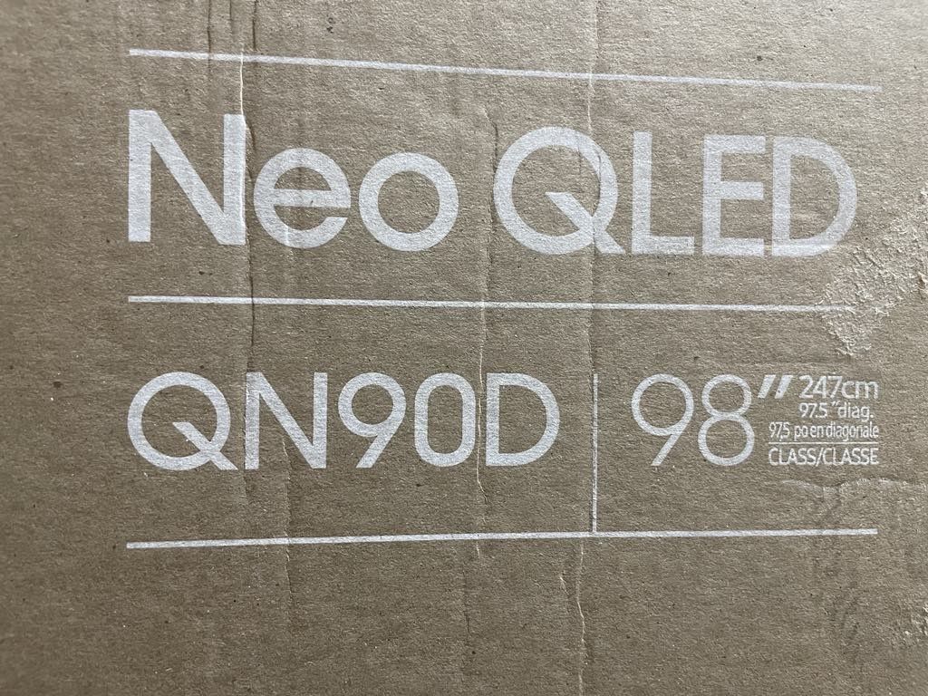 SAMSUNG 98-Inch Class Neo QLED 4K QN90D Series Quantum HDR+, Dolby Atmos, Object Tracking Sound+, Anti-Glare, Gaming Hub, Q-Symphony, Smart TV with Al