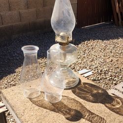 Antique Karosene Lamp For Sale