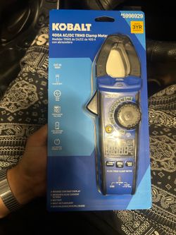 Clamp meter 400a ac/dc