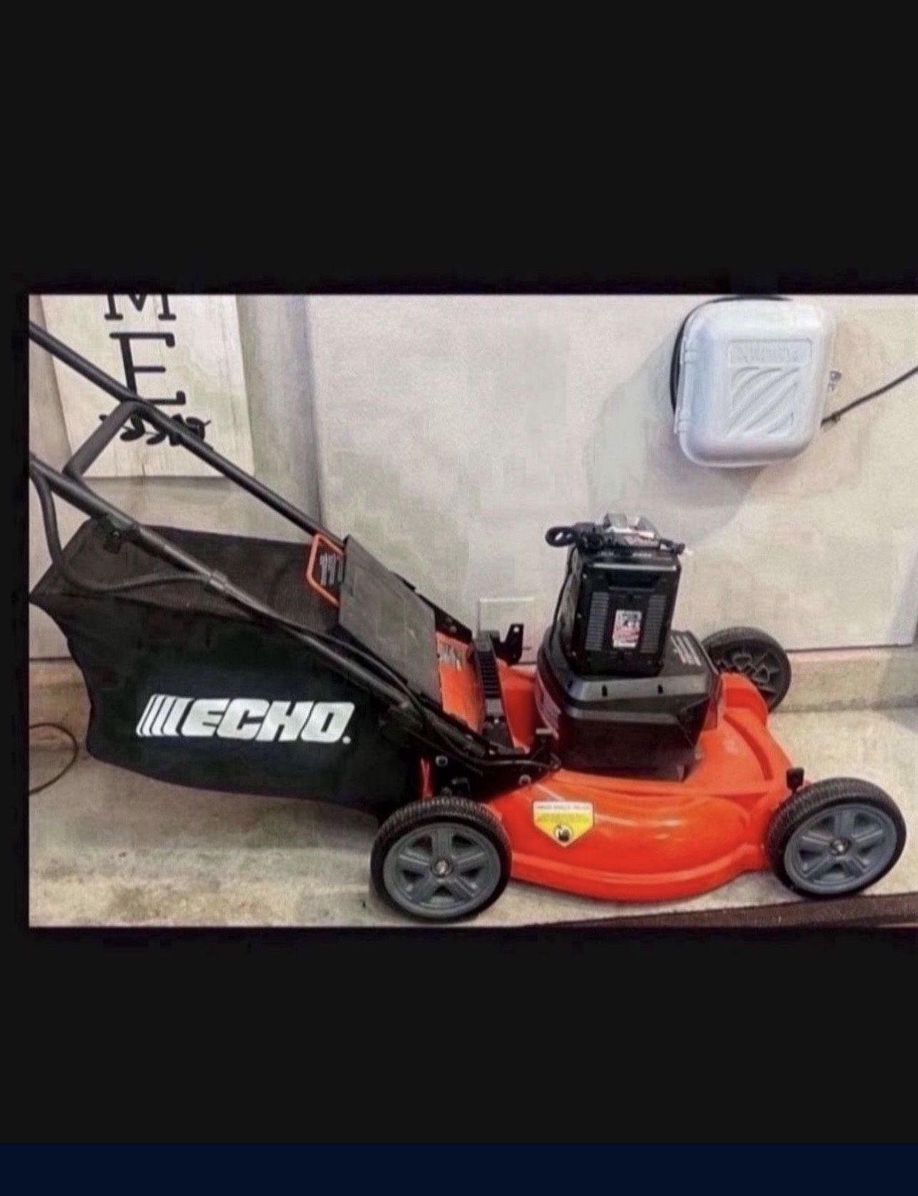 Push Lawnmower Battery 58 V Never Used $480