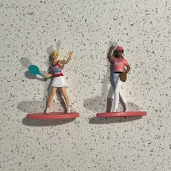 Mattel Micro Barbie Doll Set (Tennis and Baseball)