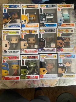Damage Box funkos ($8 each)