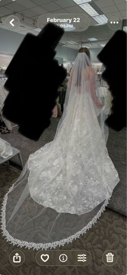 VEIL cathedral length