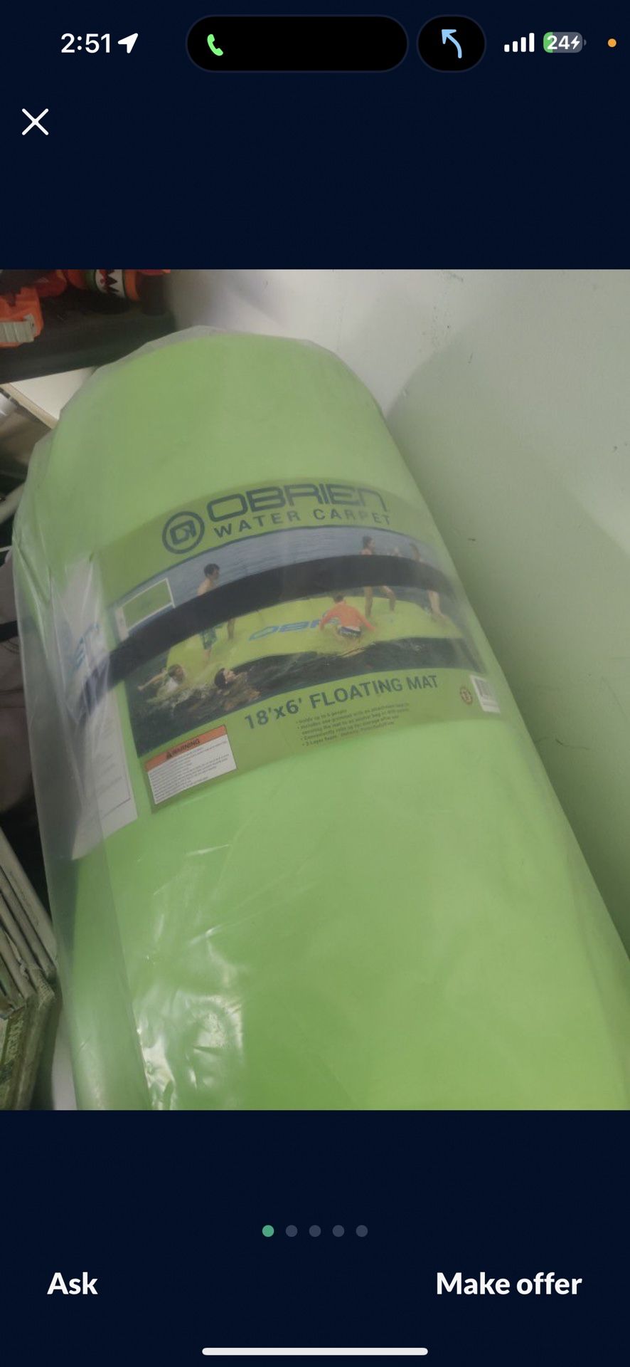 Floating Water Mat Boating