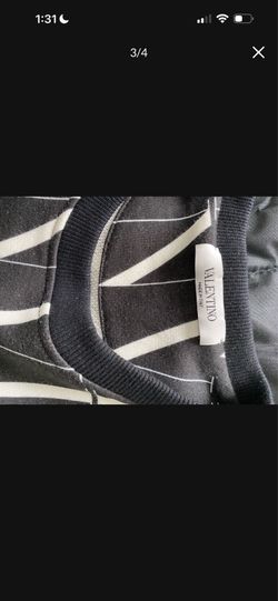 Valentino sweater black/white size s #valentino