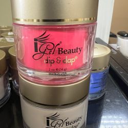118 New / Used iGel Beauty Acrylic Dip Powder 