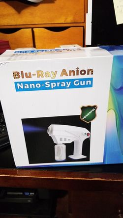 Blue Ray Anion Nano-Spray Gun 1200W 260 ML Water Capacity 110V US
