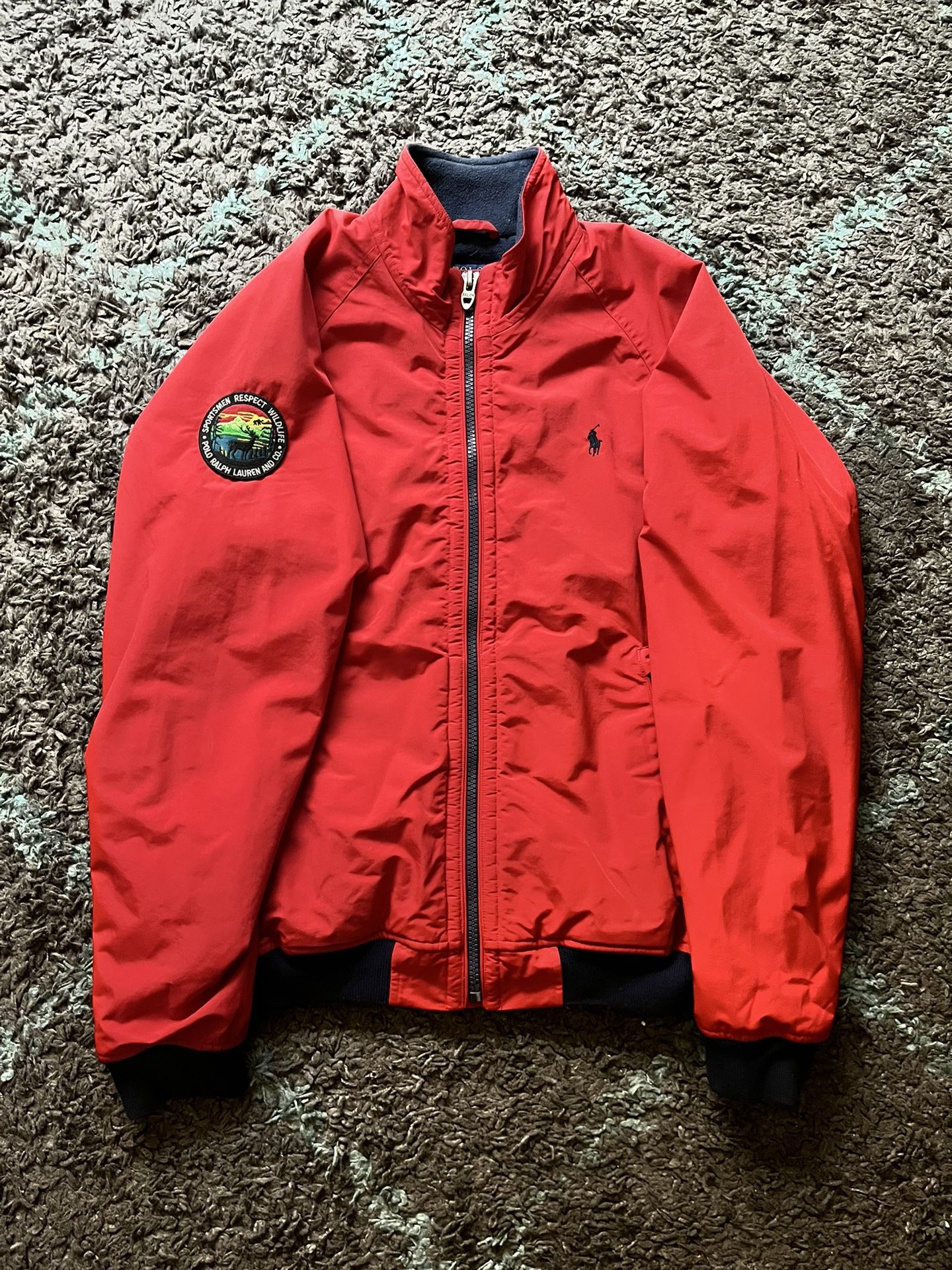 Red Polo Jacket