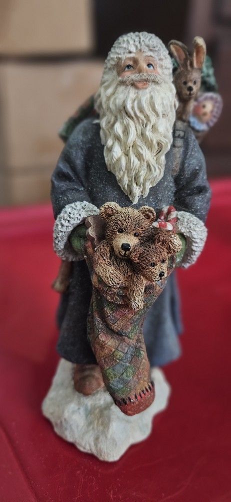 Ellen Stouffer Santa And Friends 2 Figurine