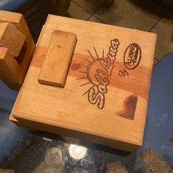 Mexican Sol Y Luna Wood 8 Inches Manual Tortilla Maker