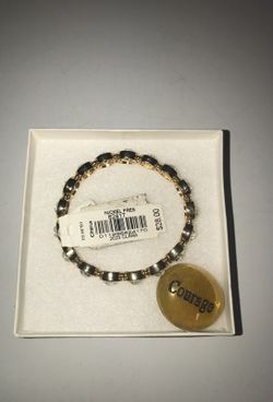 Gold and stones bracelet💝