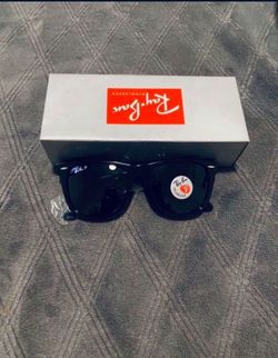 RayBan WAYFARER POLARIZED Sunglasses LARGE Frame AUTHENTIC