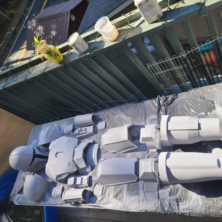 Primed Mandolorian Suit!