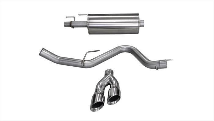 Corsa Performance Sport 3.0 in Cat-Back 4.0 in Twin Tips | 2015-2020 2.7T, 3.5T Ford F-150 EcoBoost