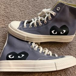 CDG High Top Converse Mens size 8