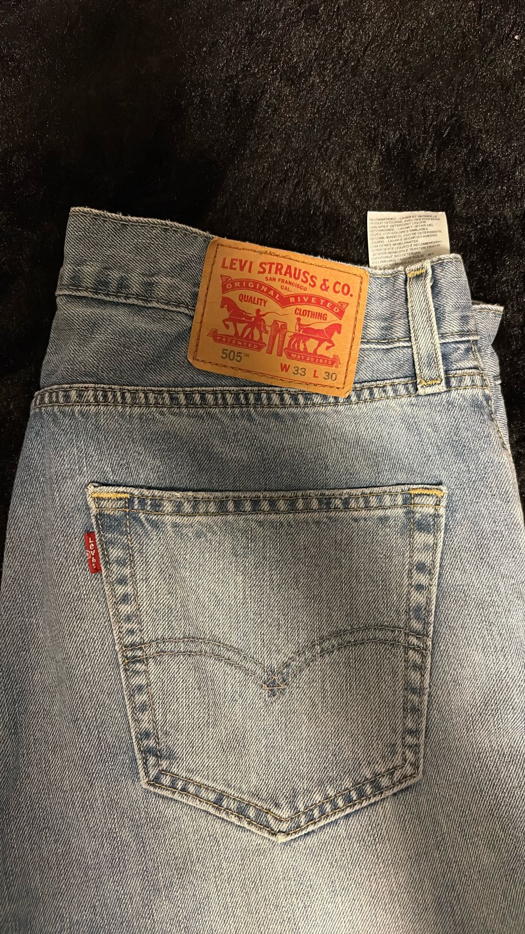 Light Blue Levi 505’s